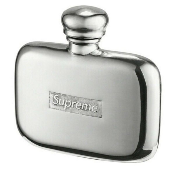 Supreme Other - Supreme Pewter Mini Flask - Silver Color